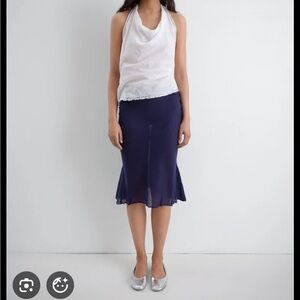 Gimaguas Navy Cala Skirt size M